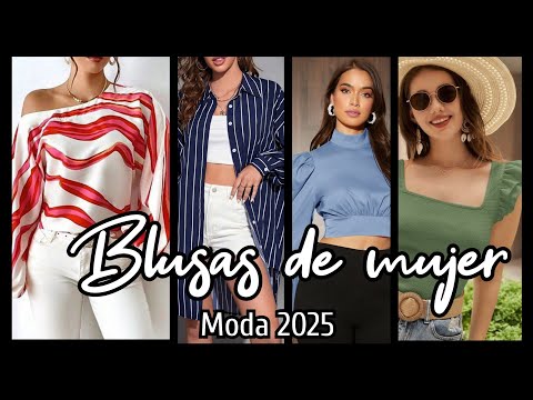 BLUSAS DE MODA PARA MUJER 2024 #2024 #tendenciasmoda #moda #blusas #blouse #blousedesign