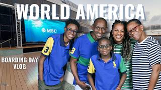 Our Family's First Day On MSC World America | Are We Being Followed?