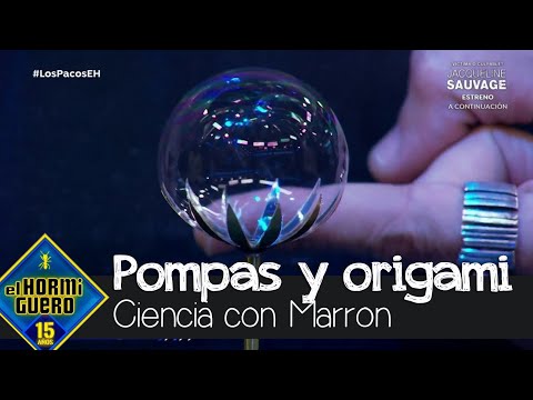 Pompas y origami, la fusión imposible y a la vez perfecta - El Hormiguero