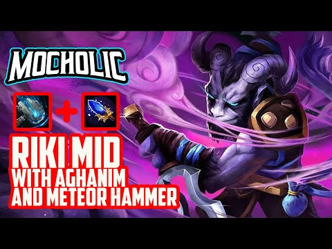 RIKI NEW META -- Meteor Hammer and Aghanim