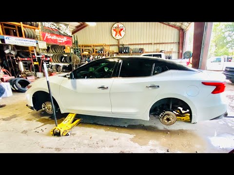 Got NEW RIMS on my 2017 Nissan Maxima Platinum! Major Upgrade