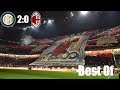 Milan Fans With Crazy Choreography At The Milan Derby Inter 2 0 AC Milan