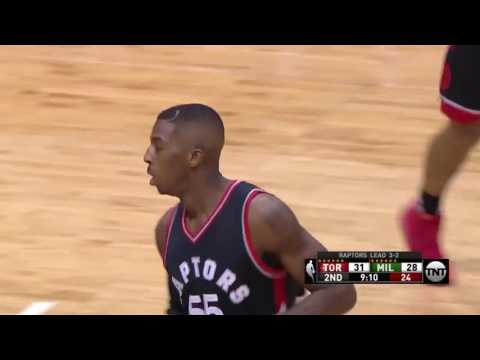 GAME 6 PLAYOFFS 2017 RD 1 TOR vs MIL DELON WRIGHT FAKE & SCORE