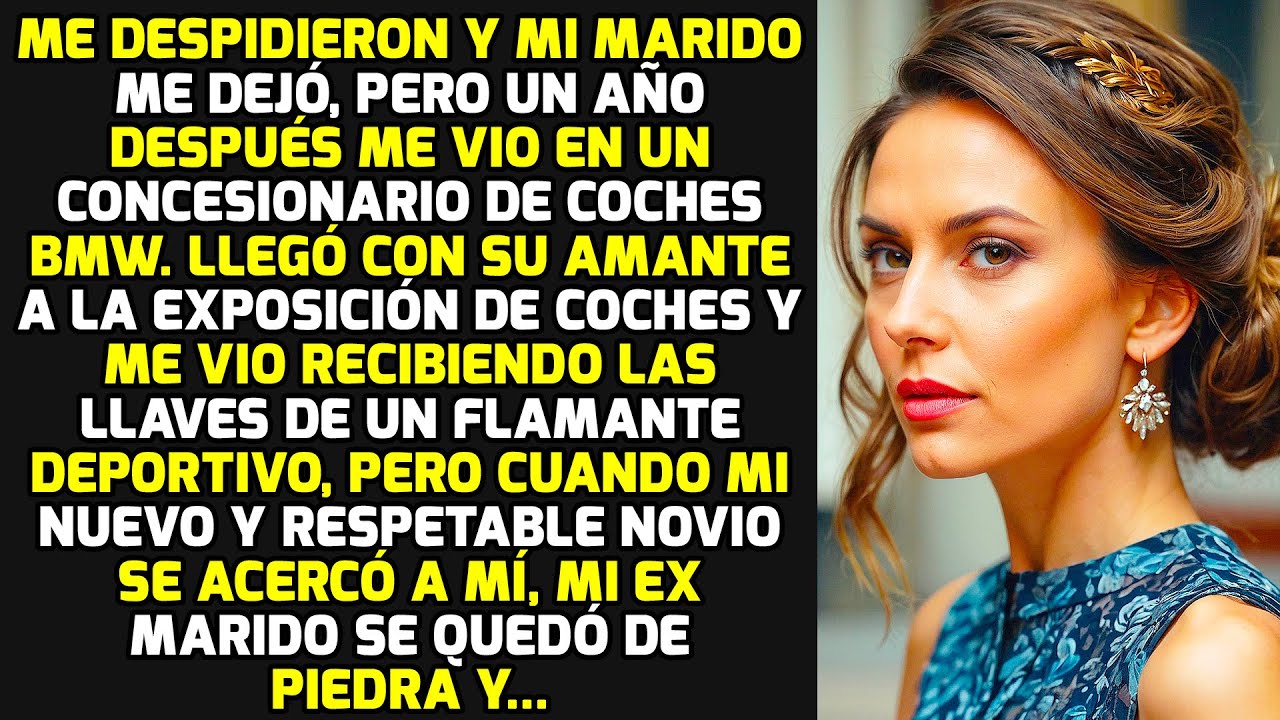 Me Despidieron Y Mi Marido Me Dejó Pero Cuando Me Vio En La Exposición De Coches BMW. HISTORIAS VIDA