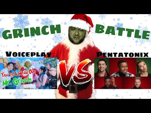 GRINCH BATTLE!! Voiceplay vs PTX (Blurred) | Voice Teacher Reaction