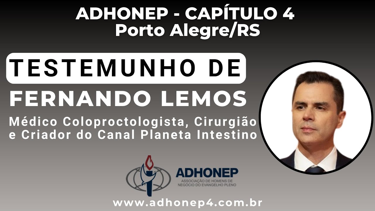 TV ADHONEP - Testemunho de Fernando Lemos (Médico Cirurgião)