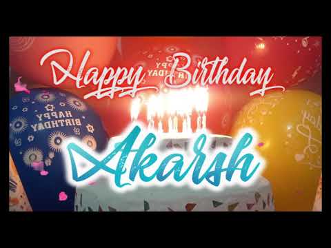 Happy Birthday Akarsh #Shorts