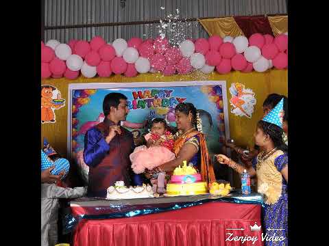 Deekshitha jajala  first birthday
