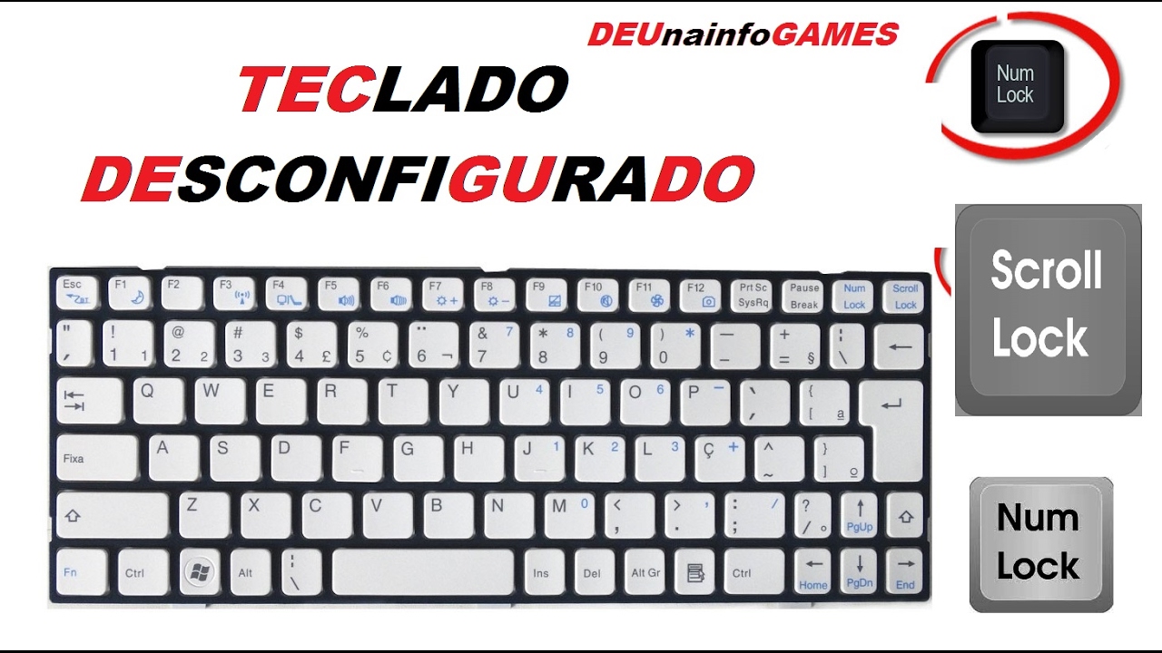 TECLADO DESCONFIGURADO ( RESOLVIDO) 2022