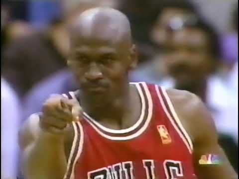 1997. NBA on NBC playoff promo chicago bulls