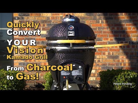 Vision Grills - Quickchange Gas Insert for C-Series Grills Video
