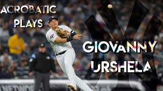 Giovanny Urshela Defensive Plays