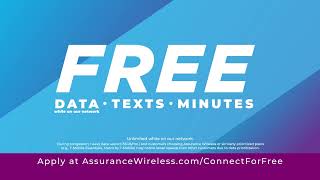 Assurance Wireless: free data and unlimited texts/minutes + free smartphone, if you qualify.