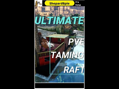 Ultimate Taming Raft- Ark Survival Evolved- Official PVE Build