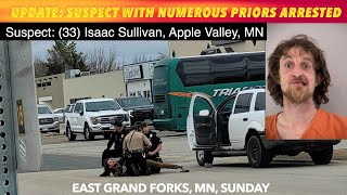 UPDATE: Suspect With Multiple Priors Arrested In East Grand Forks, MN