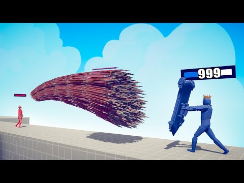 RAINBOW FRIENDS MIRROR SHIELD vs EVERY GOD WITH NEW HEALTHBARS - Totally Accurate Battle Simulator