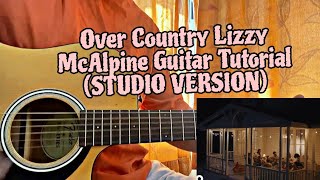 Over Country - Lizzy McAlpine // Guitar Tutorial Fingerpicking(Part 1)
