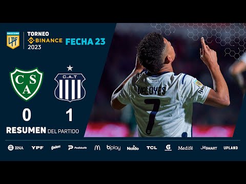 #TorneoBinance 2023 | Fecha 23 | resumen de Sarmiento - Talleres