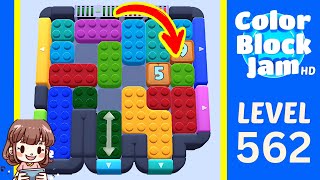 Solution du Niveau 562 de Color Block Jam