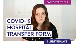 How-To Guide | COVID-19 Hospital Transfer Form