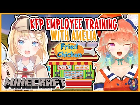Takanashi Kiara Ch. hololive-EN - 【AMELIAxKIARA】KFP Employee "Training" 【Minecraft】