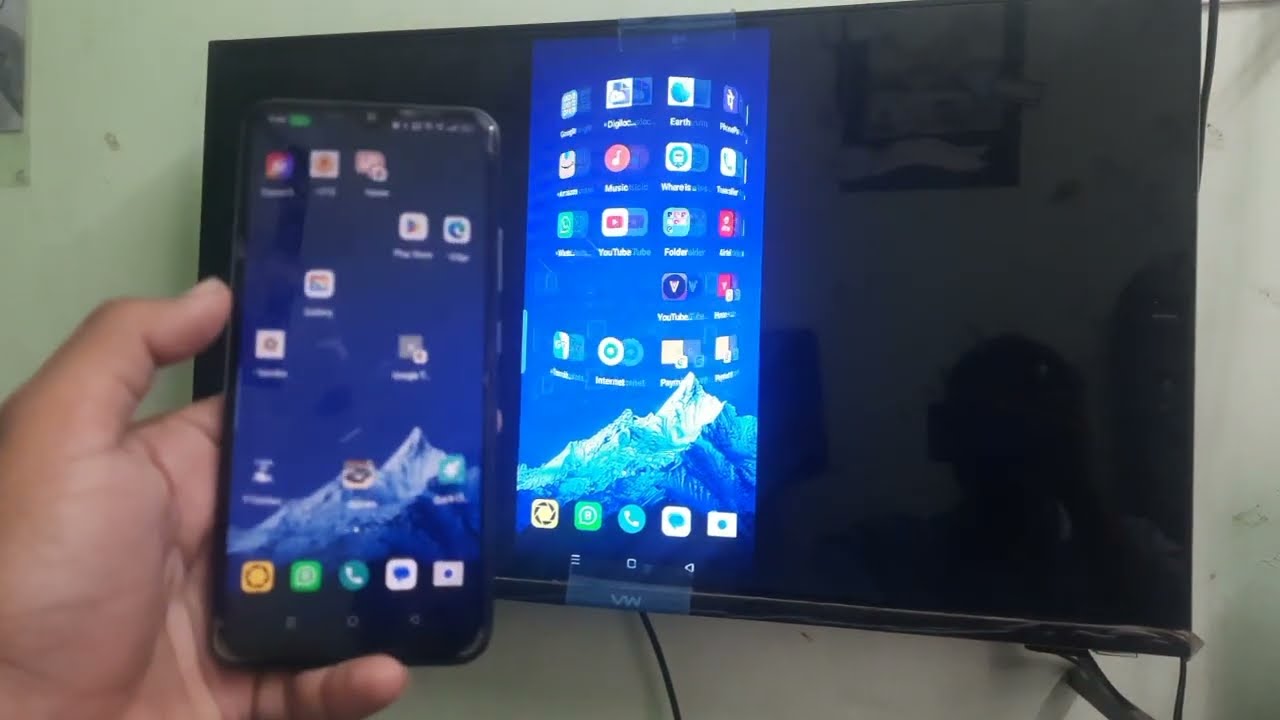 Mobile Ki Screen Ko TV Par Kaise Dekhe | Kindlink Smart Tv Phone connect