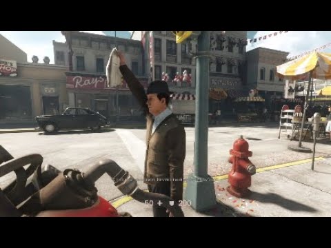 Blazkowicz gets recognize by a news vendor