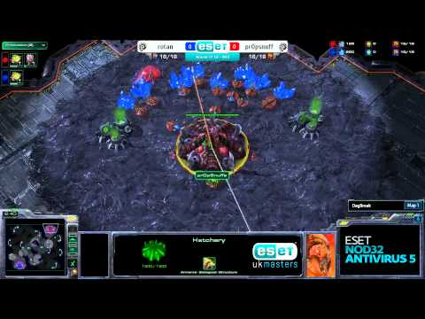 ESET UK Masters Online Qualifier #1 - [Z] Zazu vs [Z] snuff - Map 1