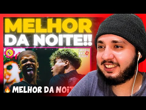 (MELHOR DA NOITE!!🔥🔥) JOTAPE, NEO, TAVIN X KROY, LEVINSK, JAPA |  | JARDIM DAS RIMAS | REACT BAUEB