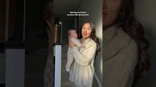 Fitness journey is a new mum