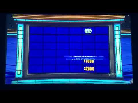 Double Jeopardy, PROFESSOR’S TOURNAMENT Day 2 - 3rd Daily Double (12/7/21)