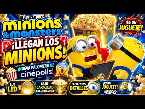 Ya venden la PALOMERA de MINIONS & MONSTERS en CINEMEX