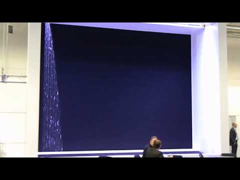 Wasserfallvorhang Doppelmayr Interalpin '13