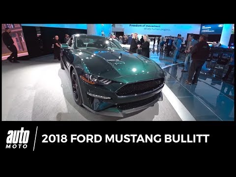 2018 Ford MUSTANG BULLITT en détail AUTO-MOTO.COM