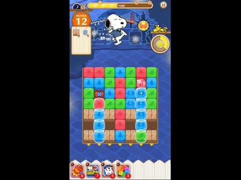 Snoopy Puzzle Journey Night Mode Level 55 - NO BOOSTERS 🐶🧩🧳 | SKILLGAMING ✔️