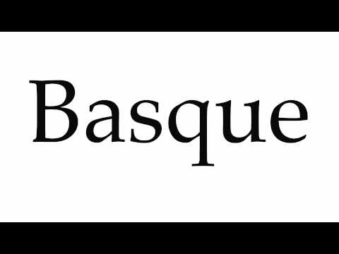 How to Pronounce Basque