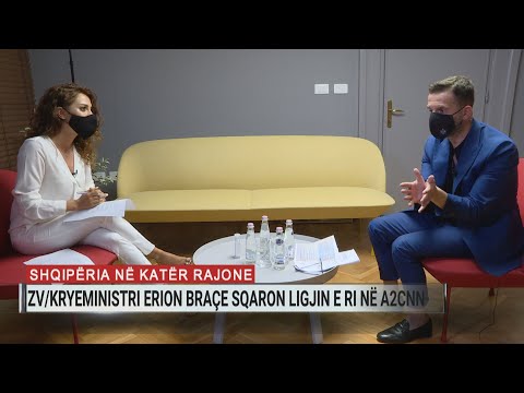 Shqipëria në katër rajone, Braçe sqaron ligjin e ri në A2 (Intervista e plotë)