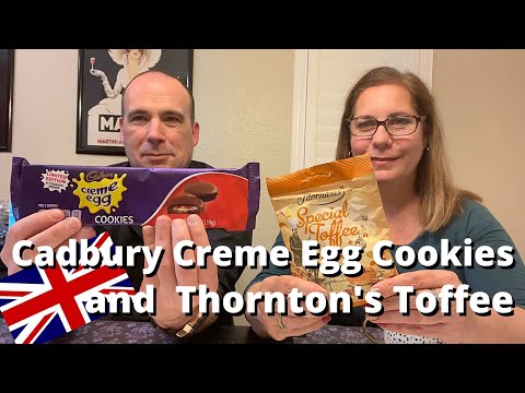 Americans Try Cadbury Creme Egg Cookies and Thornton's Special Toffee