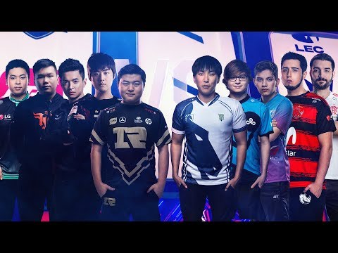 ESTE VS OESTE  GAME 2 - ALLSTARS 2018 LEAGUE OF LEGENDS