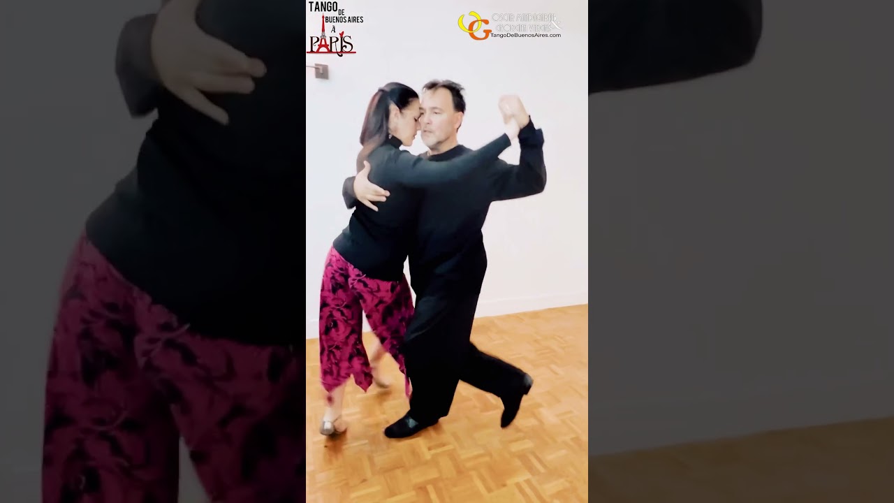 #tango sacadas en cadena Oscar Mandagaran Georgina Vargas online  lesson 25/3/2024 #dance #vals