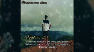 Download lagu Story wa (sabar) mp3