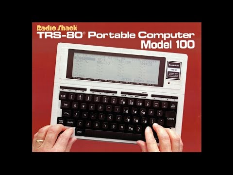 1983 Tandy TRS-80 Model 100 Portable Computer Brochure (FC-502)