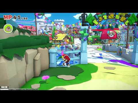 Toad Town and Graffiti Underground Guide! Paper Mario The Origami King 2