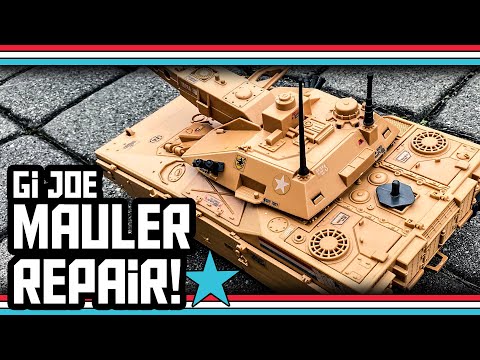 Gi Joe Mauler Tank - Repair and Upgrades