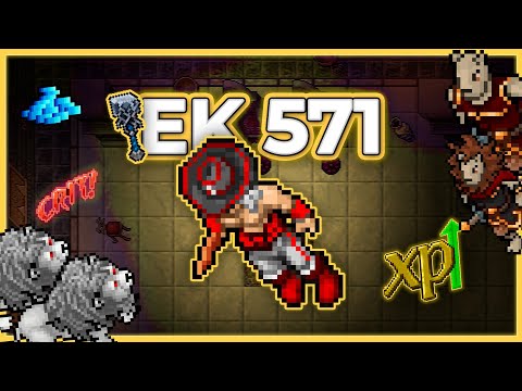 EK 571 Hunt Solo Lion Sanctum 7.2kk/h (300%) + 850k profit - Tibia Hunt [12.87] #tibia #tibiahunt