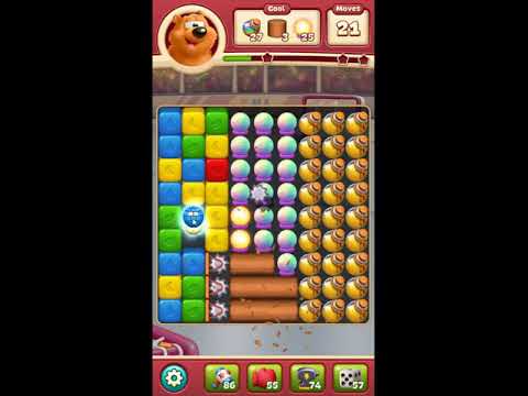 Toon Blast Level 3121 - NO BOOSTERS 🐻🐺🐱 | SKILLGAMING ✔️