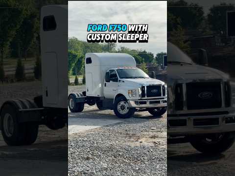 Thumbnail for How do you like Ford F750 with a custom semi truck sleeper. by Truck