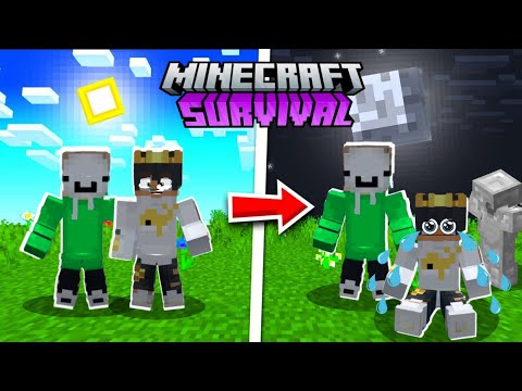 Survival Series Disaster! Playing Minecraft with Friends