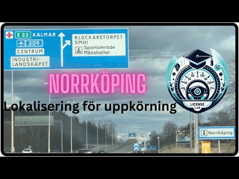 Norrköping Uppkörning.  / The Ultimate Guide to the Driving Test in Norrköping
