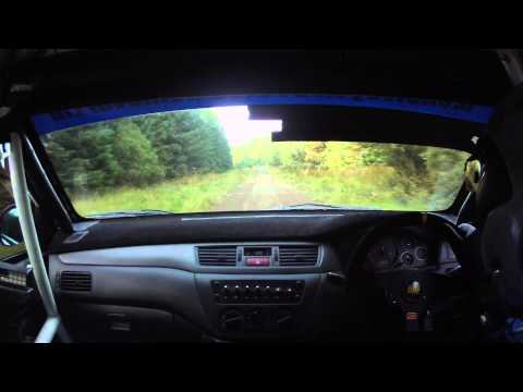 Bushwhacker Stages Rally 2013 - Robert McKelvey & Aaron Johnston - Stage 1